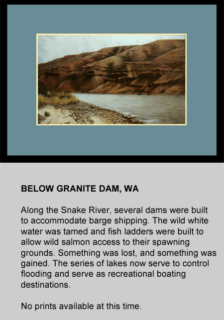 Below Granite Dam, WA